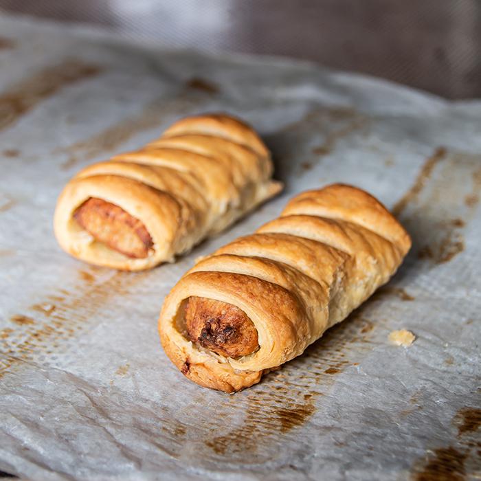 Worstenbroodje in bladerdeeg (gehakt)