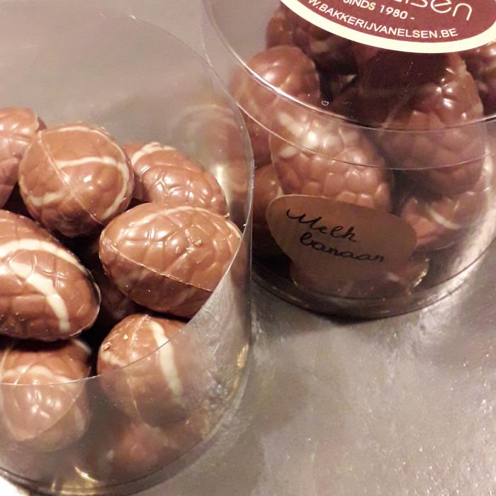 Doosje paaseitjes Melk banaan