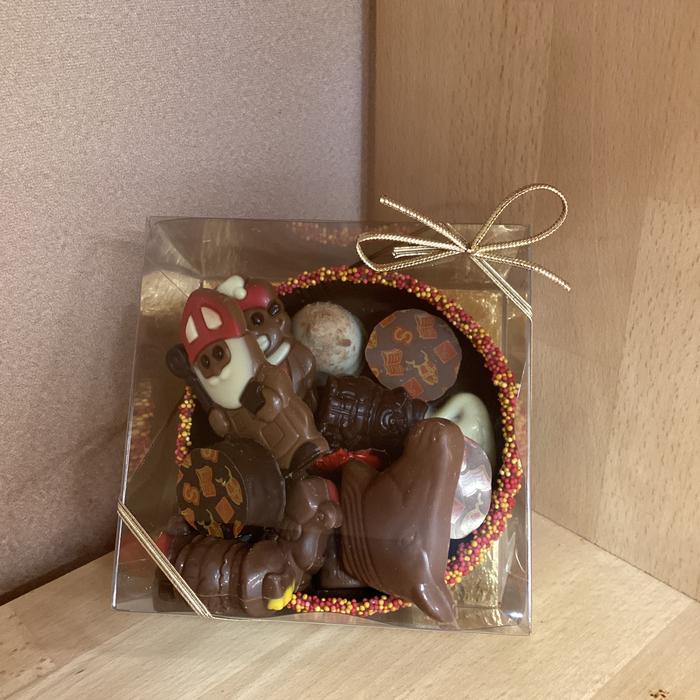 Chocolade mandje gevuld 280gr