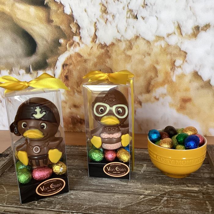 Happy Duck melk + paaseitjes