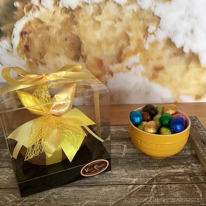 Gevuld paasei klein 12cm